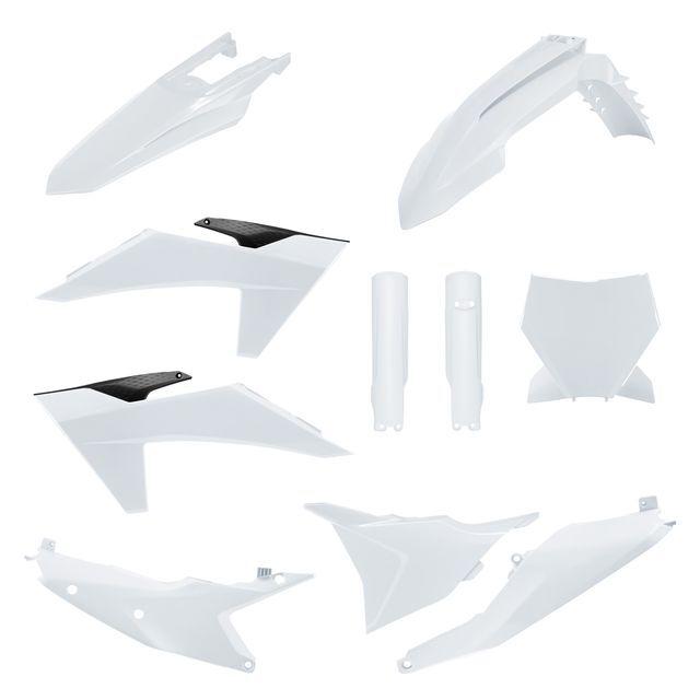 Polisport Full Plastics Kit For KTM SX250 2023-2024 - White