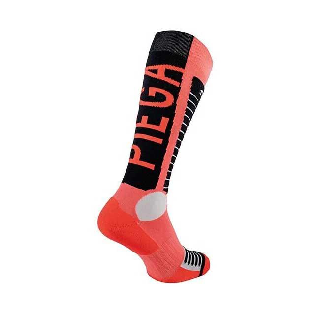 Sidi 2026 Rapidus Motorcycle Socks - Black/Grey/Coral