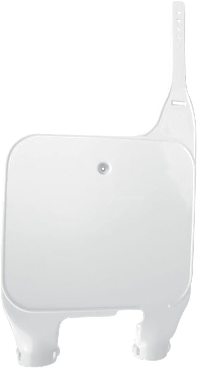 UFO Front Number Board For Suzuki RM125 1989-1995 - White