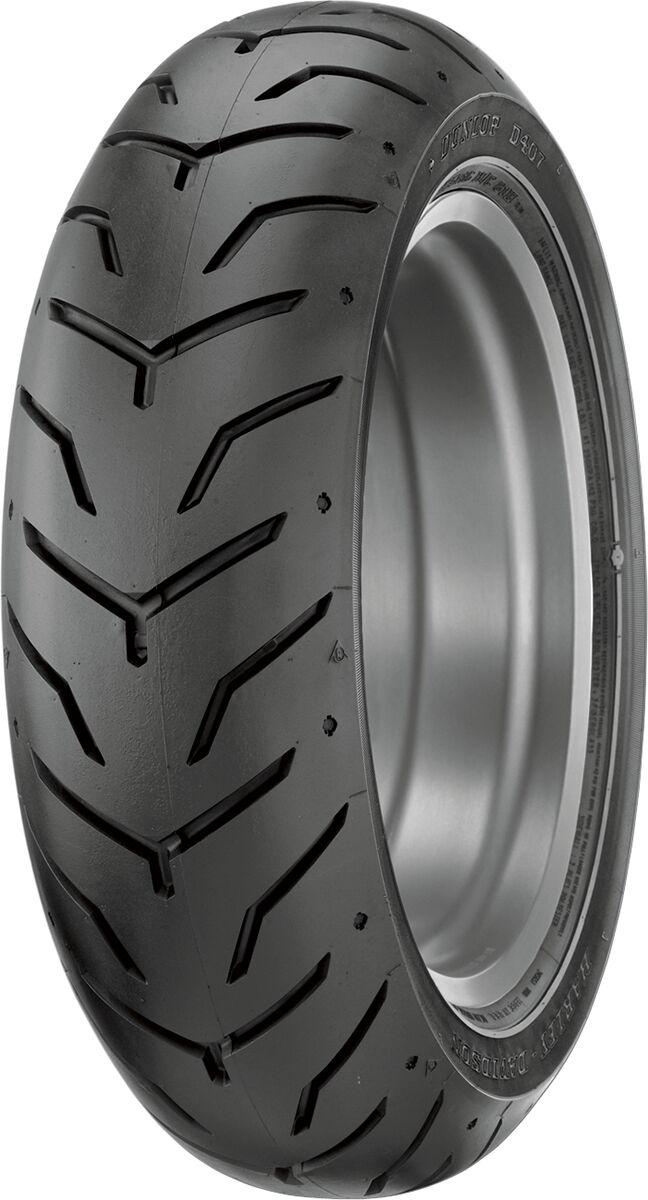 Dunlop D407 Rear Tyre Blackwall TL 81H 180/65B16"