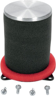 Uni Filter Air Filter For Suzuki GS 500 E 1989-2007 - Black/Red/Silver