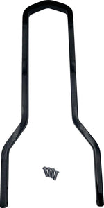 Drag Specialties Round Sissy Bar For Harley Davidson FLDE 1750 2018-2020 374.65 mm - Gloss Black