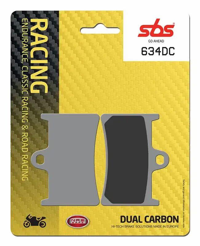 SBS DC Dual Carbon Front Brake Pads For Suzuki GSX-8R 800 2024-2025
