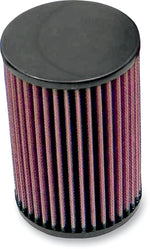 K&N High Flow Air Filter For Yamaha YFM 350 4X4 2012-2013 - Black Red