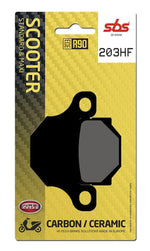 SBS HF Street Ceramic Organic Front Brake Pads For TGB BULL&T 50 RR 2011-2016