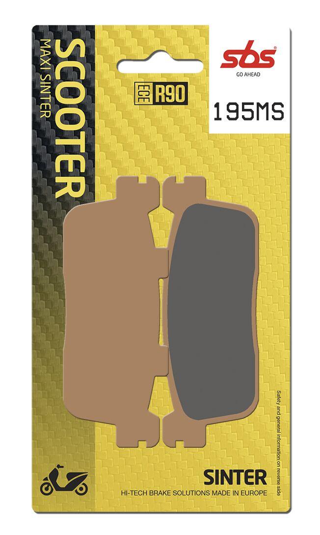 SBS MS Maxi Sintered Rear Brake Pads For Kymco K-XCT 125 I 2013-2014