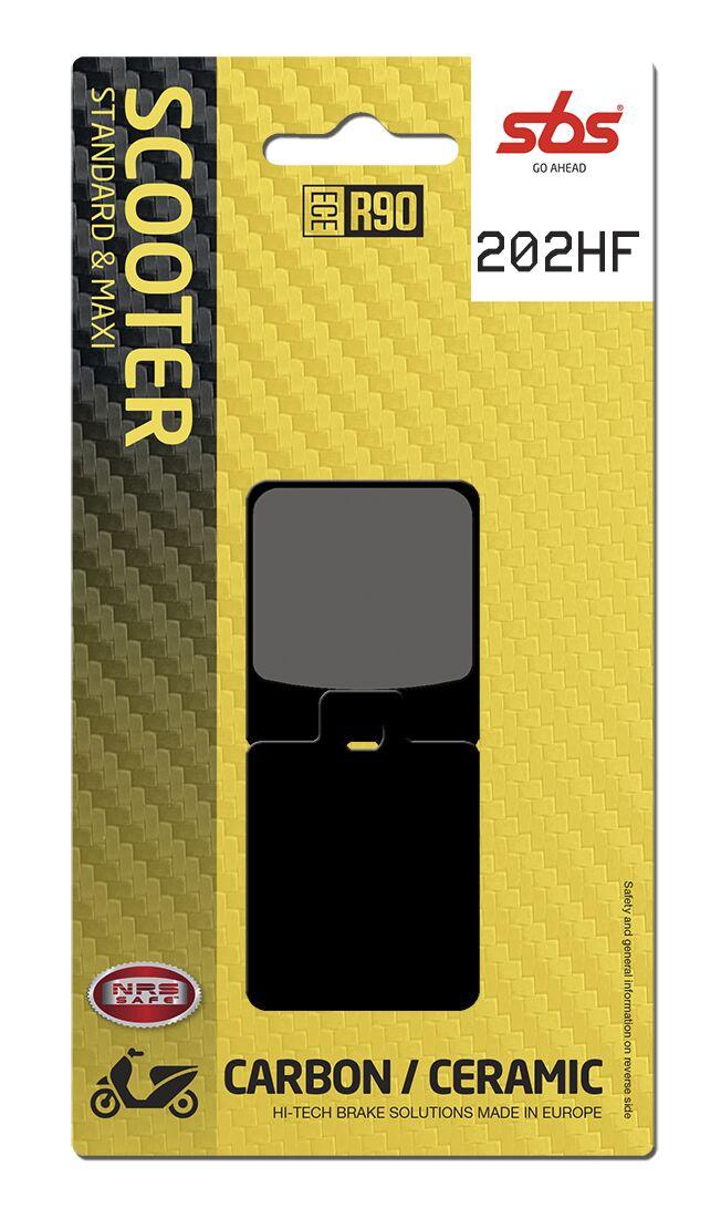 SBS HF Street Ceramic Organic Front Brake Pads For Vespa ET2 50 1997-2005