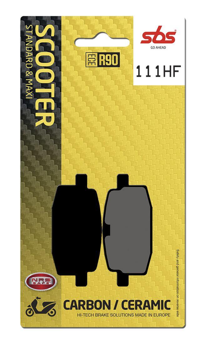 SBS HF Street Ceramic Organic Front Brake Pads For MBK Booster 100 1999-2002