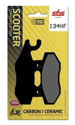 SBS HF Street Ceramic Organic Front Right Brake Pads For Suzuki AN 400 2007-2009