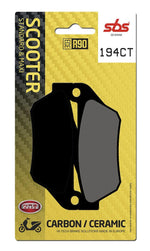 SBS Carbon Tech Organic Front Brake Pads For MBK SkyCruiser 125 2006-2013