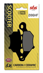 SBS HF Street Ceramic Organic Front Brake Pads For Yamaha CS 50 AC 2003-2008