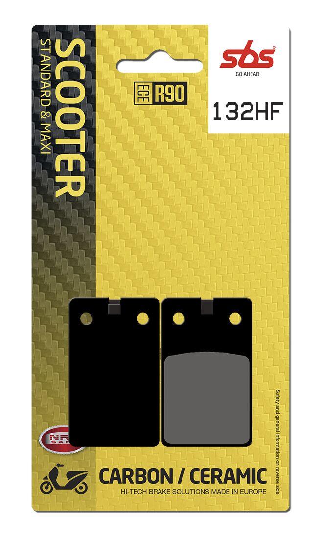 SBS HF Street Ceramic Organic Front Brake Pads For Malaguti CR1 50 Crosser 1996