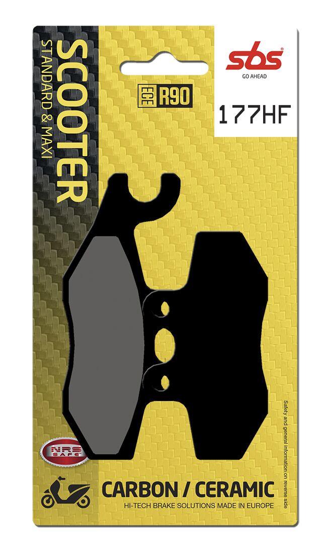 SBS HF Street Ceramic Organic Front Brake Pads For Vespa 946 125 2014-2015