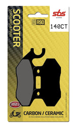 SBS Carbon Tech Organic Front Brake Pads For Sym Allo 125 2011-2015