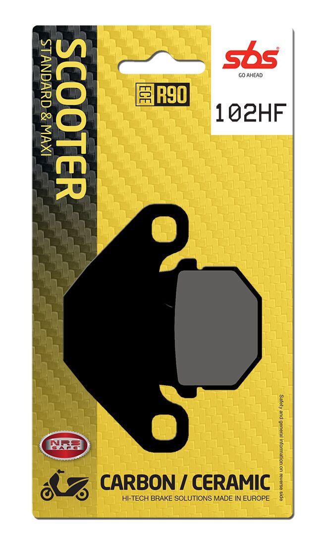 SBS HF Street Ceramic Organic Front Brake Pads For Suzuki AH 80 1992-1994