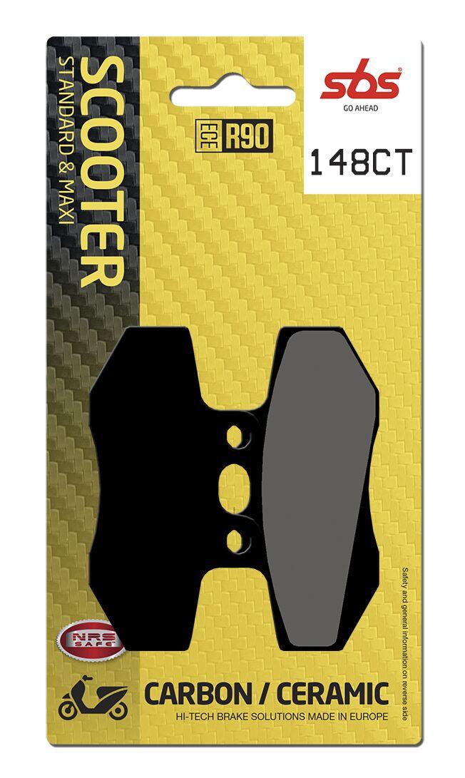 SBS Carbon Tech Organic Front Brake Pads For Gas Gas EC 50 2003-2004