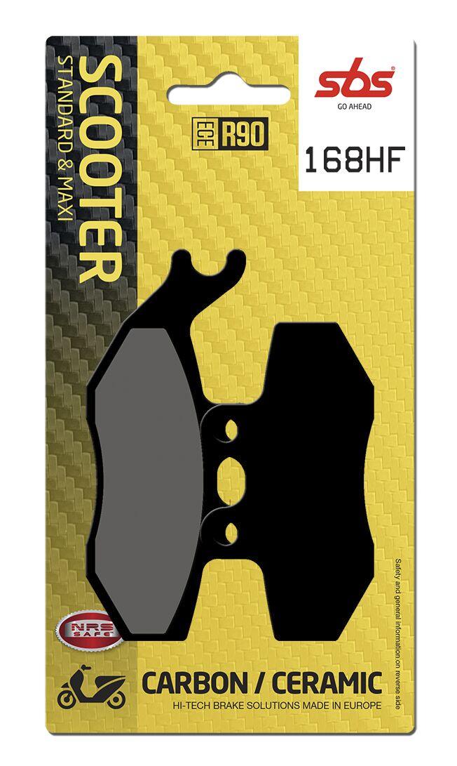 SBS HF Street Ceramic Organic Front Brake Pads For Fantic Caballero 50 E 2008-2009