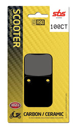 SBS Carbon Tech Organic Front Brake Pads For Daelim Altino 125 2004