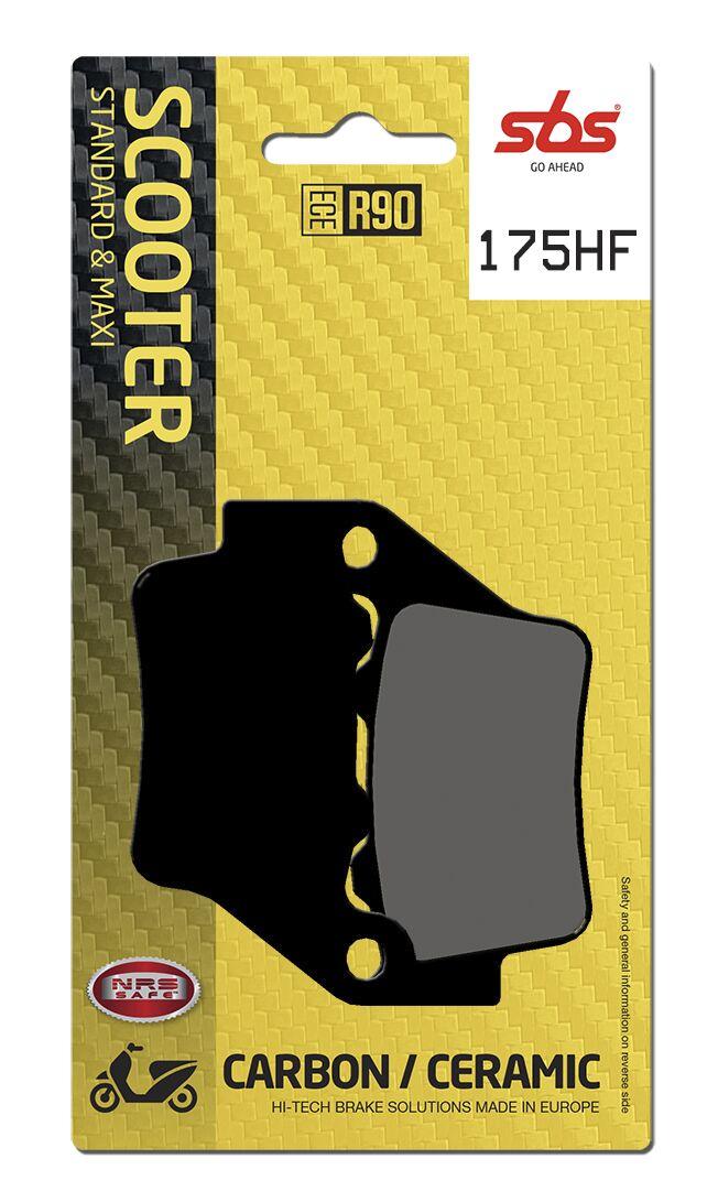 SBS HF Street Ceramic Organic Rear Brake Pads For BMW C1 125 2000-2003
