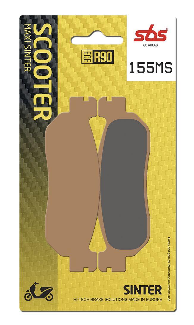 SBS MS Maxi Sintered Rear Brake Pads For Yamaha VP 250 2007-2009