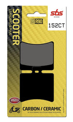 SBS Carbon Tech Organic Rear Brake Pads For Aprilia Atlantic 125 2003-2009
