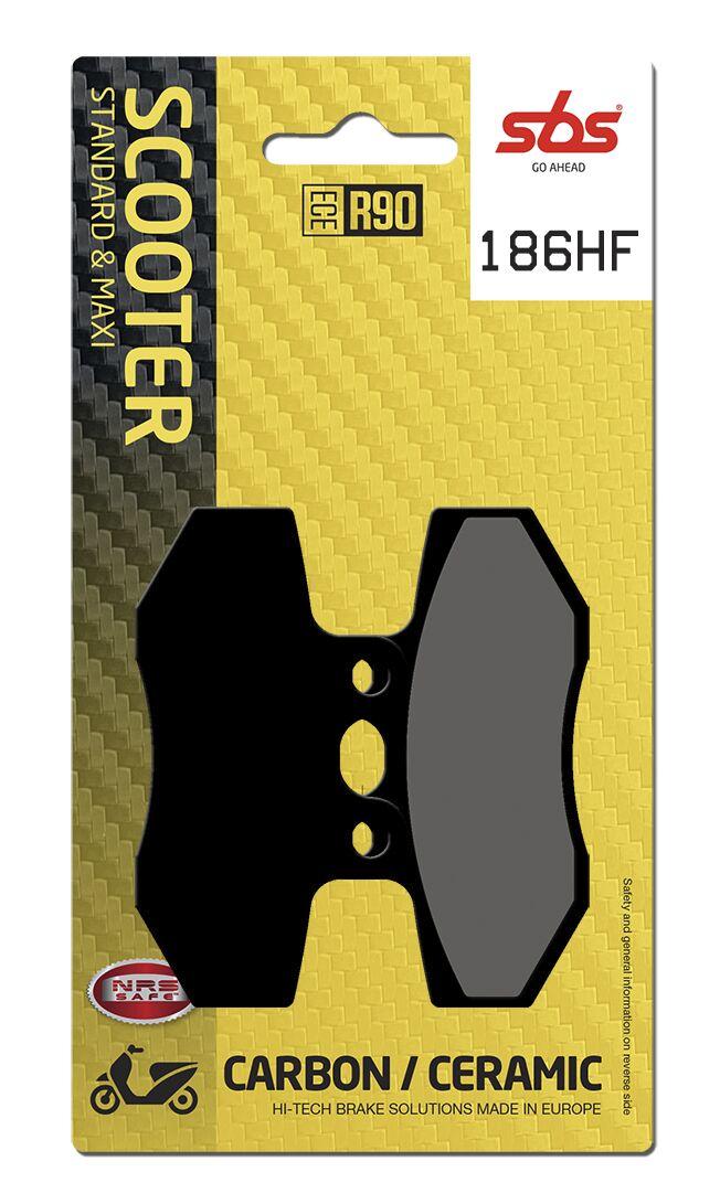 SBS HF Street Ceramic Organic Front Brake Pads For Aprilia RX 50 2006-2014