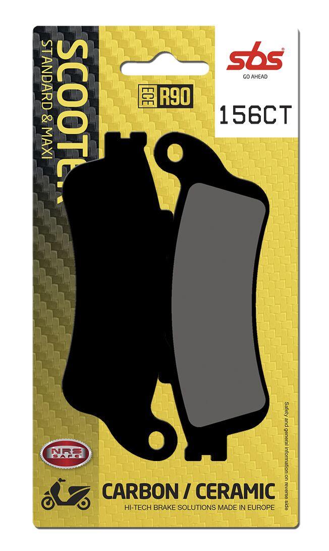 SBS Carbon Tech Organic Front Brake Pads For Honda FES 250 1998-2002