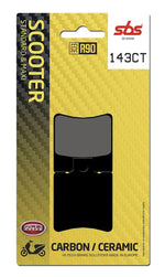 SBS Carbon Tech Organic Front Or Rear Brake Pads For Aprilia Area 51 50 1999-2002