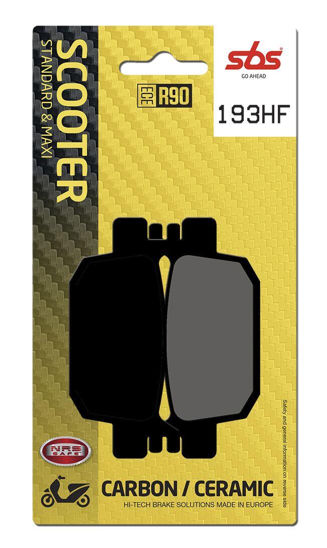 SBS HF Street Ceramic Organic Rear Brake Pads For Honda ADV 350 2022-2024