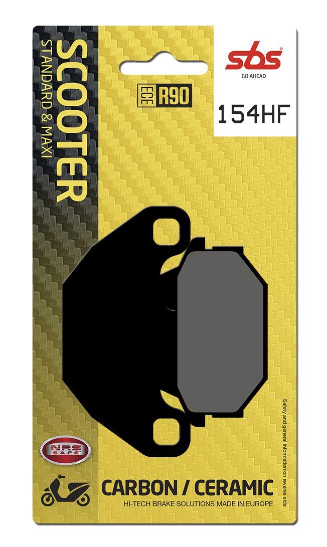 SBS HF Street Ceramic Organic Front Brake Pads For Kymco Agility City 125 2014-2016