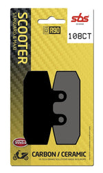 SBS Carbon Tech Organic Front Left Brake Pads For Aprilia Atlantic 500 2002-2005