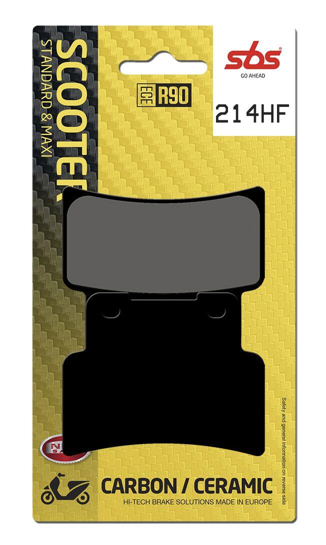 SBS HF Street Ceramic Organic Front Brake Pads For Kymco Xciting 400 I 2014