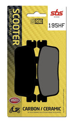 SBS HF Street Ceramic Organic Rear Brake Pads For Kymco K-XCT 125 I 2013-2014