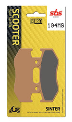 SBS MS Maxi Sintered Rear Brake Pads For Suzuki AN 250 1998-2003