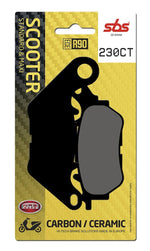SBS Carbon Tech Organic Rear Brake Pads For Yamaha MW 300 2020-2022