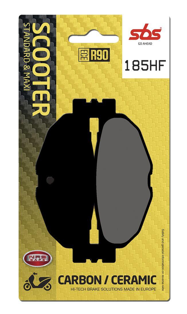SBS HF Street Ceramic Organic Rear Brake Pads For Yamaha XP 500 T-Max 2004-2011