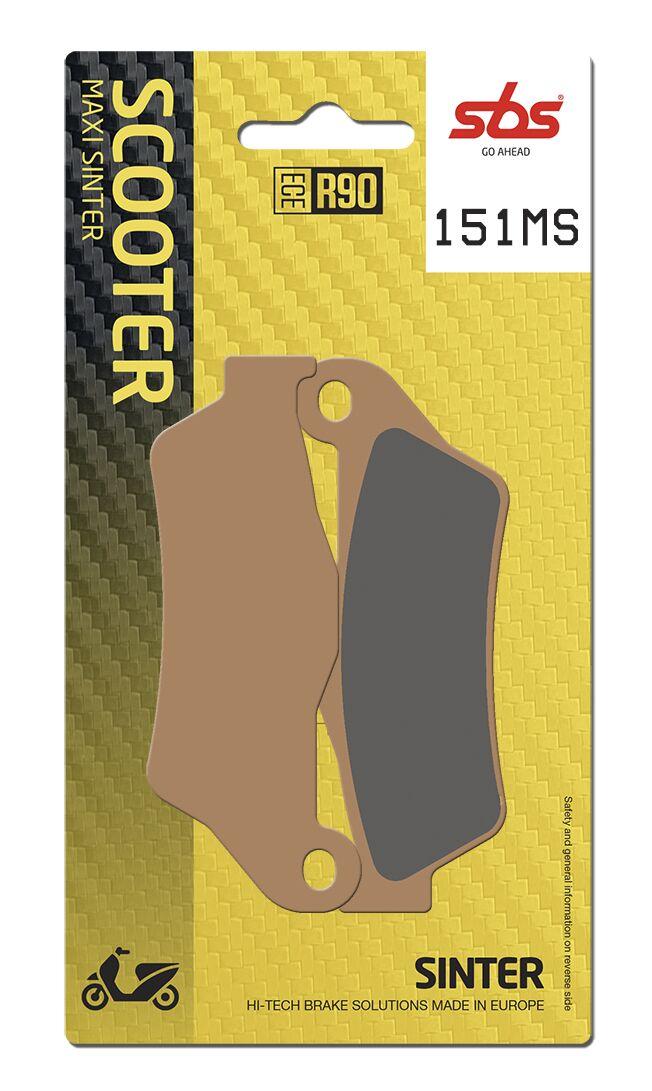 SBS MS Maxi Sintered Front Brake Pads For ItalJet Dragster 125 2020