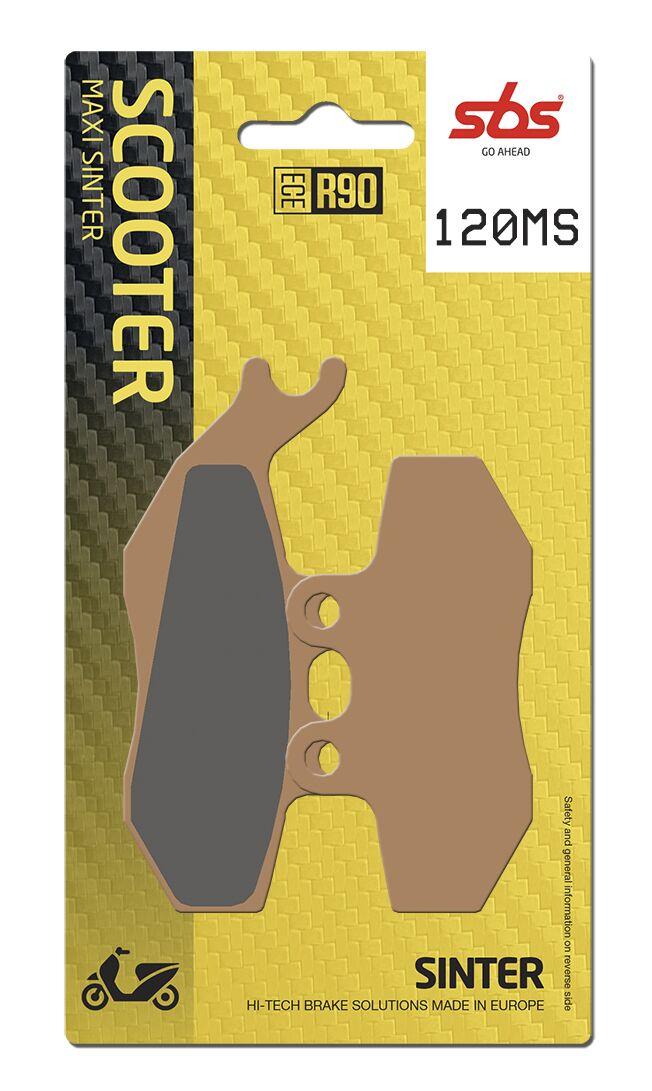 SBS MS Maxi Sintered Front Brake Pads For Gilera D.N.A 125 2001-2003