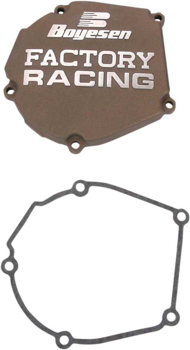 Boyesen Factory Ignition Cover For Kawasaki KX250 2005-2007 - Magnesium