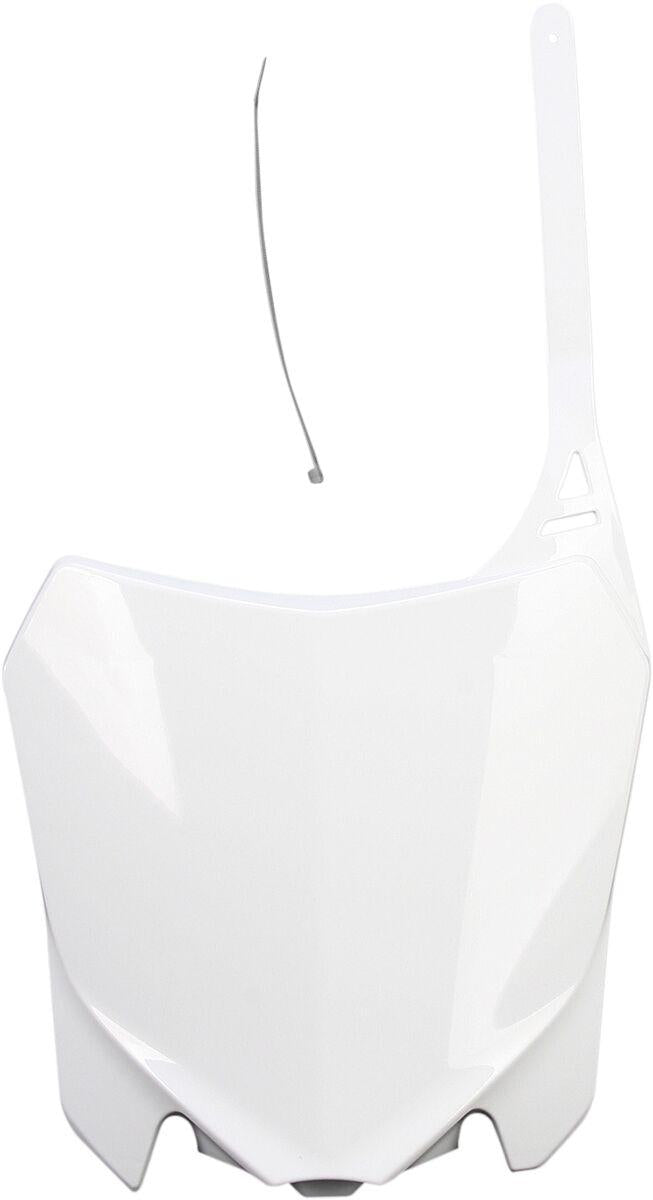 UFO Front Number Board For Honda CRF250R 2014-2017 - White