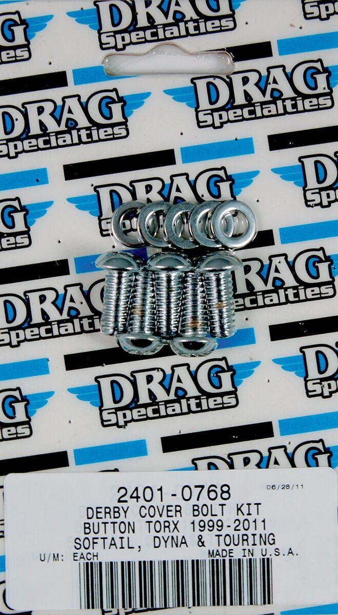 Drag Specialties Bolt Set For Harley Davidson FLD 1690 2012-2013 - Silver