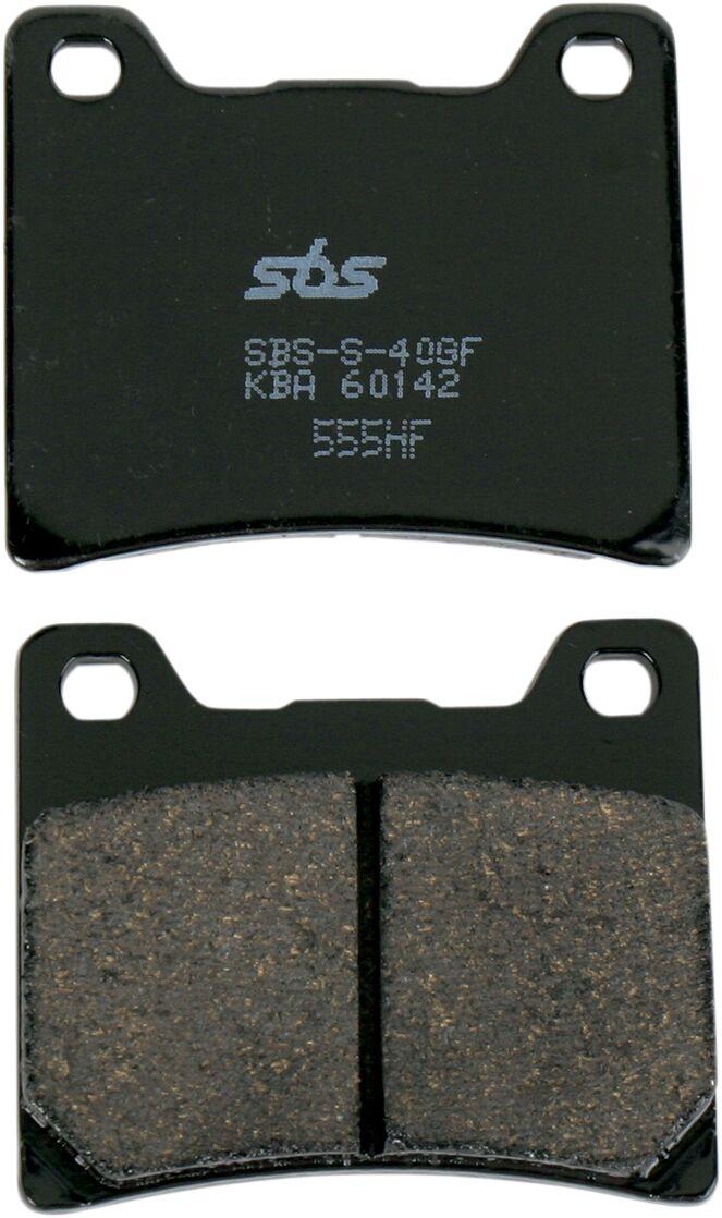 SBS HF Street Ceramic Organic Rear Brake Pads For Yamaha BT 1100 2002-2006