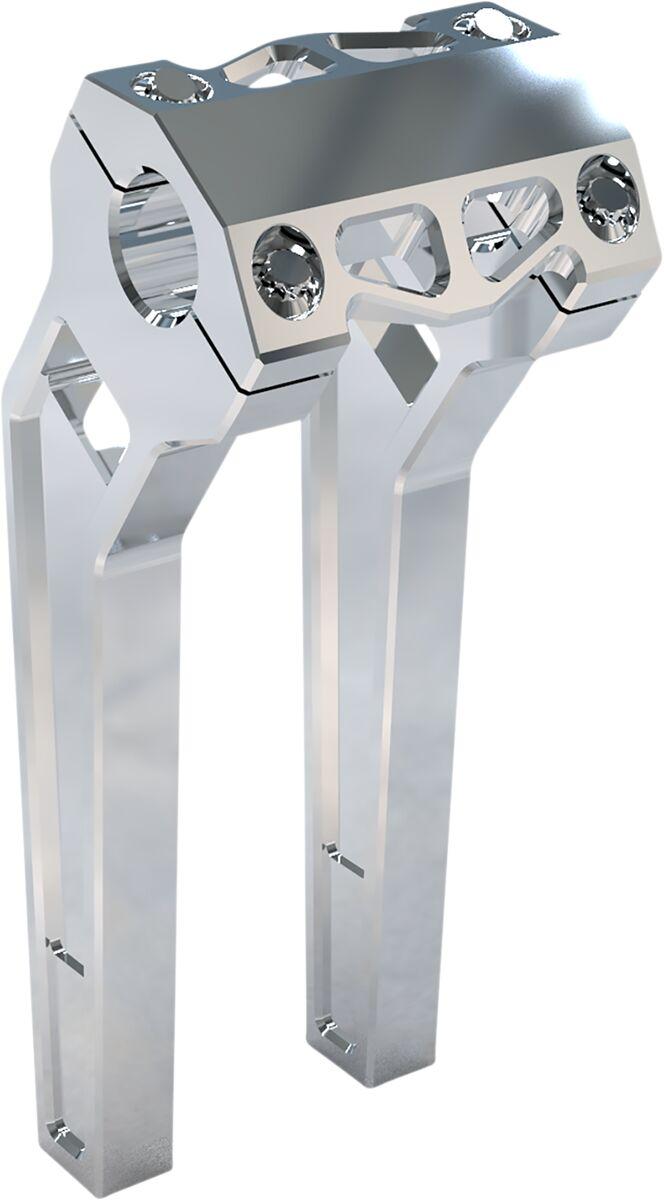 LA Choppers Performance 1.25" Pullback Risers 25.5 cm (10") - Raw