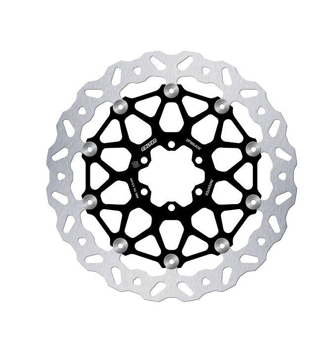 Galfer Floatech Wave Brake Disc For Laverda 650 Black Strike 1998-1999 - Front