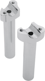 Drag Specialties Forged Aluminium Handlebar Riser 16.5 cm Rise - Chrome