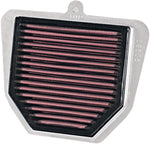 K&N High Flow Air Filter For Yamaha FZ1 1000 N 2006-2014 - Black Red Silver