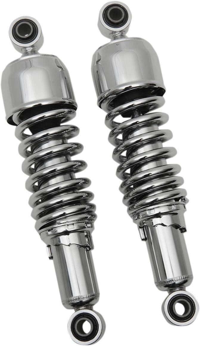 Drag Specialties Replacement Shock Absorber For Harley Davidson FXD 1340 1995-1998 Rear 330.00 mm (13.00") - Black Chrome