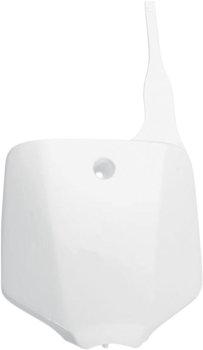 UFO Front Number Board For Kawasaki KLX110 2002-2009 - White