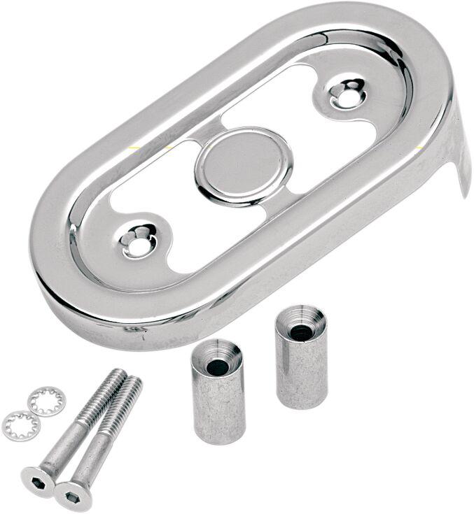 Drag Specialties Regulator Covers For Harley Davidson XL 1200 C 1996-2003 - Chrome