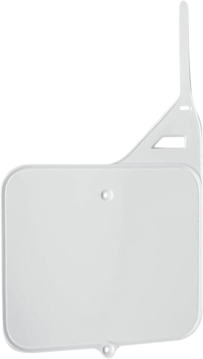 UFO Front Number Board For Suzuki RM125 1987-1995 - White